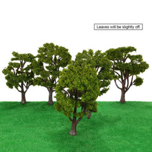 Handcrafted Tree Model Architectural Model for Train Layout Garden Scenery Scene Wargame Landscape 10Pcs Plastic Model Trees TIML66 TIML66