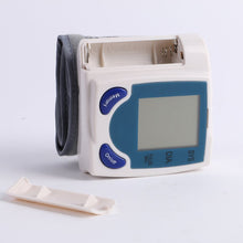 New Health Care Wrist digital lcd Blood Pressure Monitor Automatic Tonometer Meter For Measuring Pulse Rate PY7 TIML66