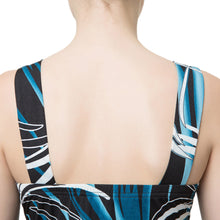 Sexy Women Long Dress Print Deep V Neck Backless Elegant Maxi Dress Bohemian Party Beach Dress Dark Blue TIML66 TIML66