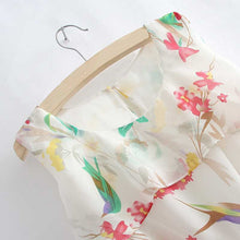 Women Chiffon Dress Floral Print Sleeveless Super Worthy Mini Tank Dress Ladies Dresses TIML66 TIML66