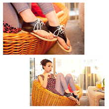 women flat sandals lace up cut out flip flop shoes woman pu leather gladiator sandals women plus size sandale femme TIML66