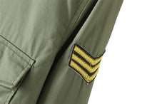 women shirts chest pockets embroidery turn down collar long sleeves button casual women tops loose blouse army green TIML66
