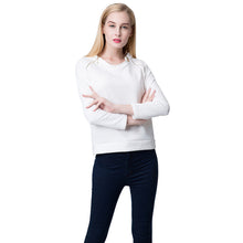 sweatshirt women tops long sleeve hoodies o neck loose tops casual pollover zipper basic suit TIML66