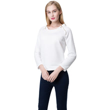 sweatshirt women tops long sleeve hoodies o neck loose tops casual pollover zipper basic suit TIML66