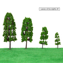 train layout green pagodo tree model garden scenery landscape architectural model diorama miniatures trees model 20pcs TIML66