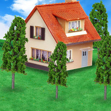 train layout green pagodo tree model garden scenery landscape architectural model diorama miniatures trees model 20pcs TIML66