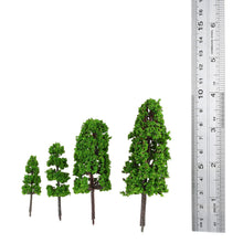 train layout green pagodo tree model garden scenery landscape architectural model diorama miniatures trees model 20pcs TIML66