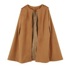 women coat and jackets batwing cloak loose poncho warm cape jacket women outerwear overcoat camel black TIML66