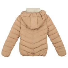 women parka long sleeve padded zipper hooded pockets outerwear plus size warm slim thick women coat l xxxl TIML66