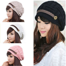 Women's Knit Cap Beanie Knit Baggy Hat Warm Ski Super Worthy Hat Cap Headwear Yellow  TIML66 TIML66