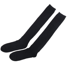 women girl sexy thigh high stocking over the knee cotton stockings opaque knitted 4 colors TIML66