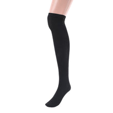 Girl Sexy Thigh High Stocking Over the Knee Cotton Stockings Opaque Knitted 4 Colors PY8 TIML66