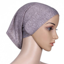 New Women Hijab Under Scarf Tuban Hair Bonnet Cap Bone Islamic Headscarf Head Cover 15 Colors PY4 TIML66