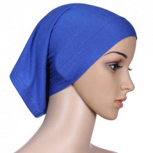 New Women Hijab Under Scarf Tuban Hair Bonnet Cap Bone Islamic Headscarf Head Cover 15 Colors PY4 TIML66