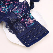 New Women Lace Underwear Push Up Side Support Plunge Bra and Panty Set Lingerie Bras Briefs Sets TIML66