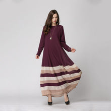 New Women's Sheer Chiffon Islamic Wear Abaya Jilbab Hijab Muslim Rainbow Dress PY3 TIML66