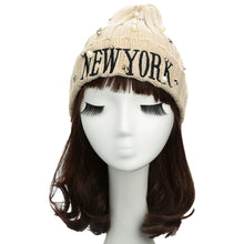 Casual Beanie Men Hat Letter Embroidery Pearl Warm Hip-Hop Cool Knitted Cap Headwear TIML66 TIML66