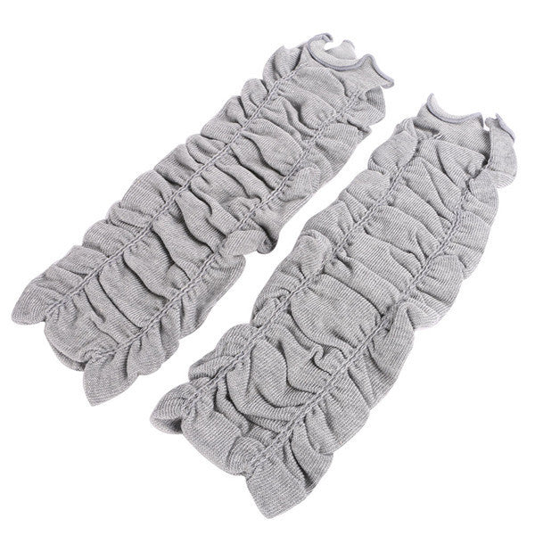 newborn baby boy girls infant wrinkled leggings socks kids leg warmers knee pad TIML66