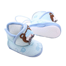newborn boys girls cartoon prewalker fleece boots baby indoorcrib shoes TIML66