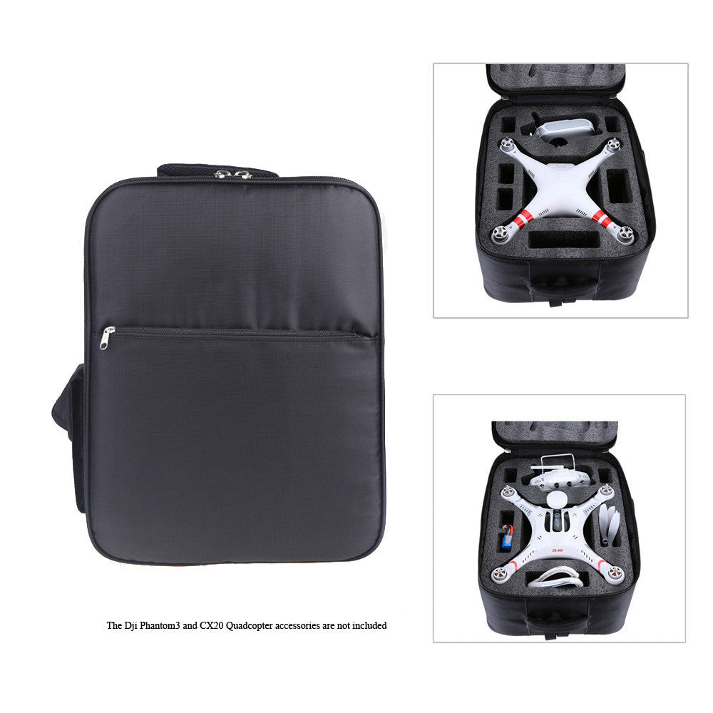 nylon plastic waterproof outdoor portable aircraft shoulder backpack bag carry case for dji phantom 3 cx 20 quadcopter TIML66