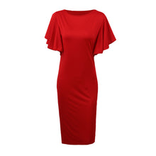 O Neck Ruffle Women Dress Short Sleeve Bandage Bodycon Dress Women Sexy Dresses Plus Size Women Clothing Vestidos TIML66 TIML66