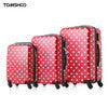 Patterned Suitcases Sets Kids Children Bagages Roulettes Designer Hard Shell Luggage Women Retro Travel Set Trolley 20"24"28" TIML66 TIML66