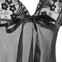 Perspective Women Underwear Sexy Lingerie Embroidery Lace Sleepwear Ladies Temptation Deep V-Neck Sexy Costumes Nuisette TIML66 TIML66