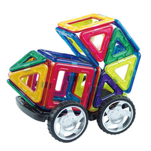 Plastic Building Puzzle Magnetic Building Puzzle Toys 3D Puzzle Building DIY Kids Toys Educational Model Toys TIML66 TIML66