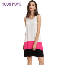 plus size women casual dresses round neck sleeveless pocket dress patchwork sexy party mini dress vestido de festa TIML66