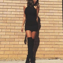 plus size women clothing bandage bodycon dress sleeveless black gray evening sexy club wear party dresses TIML66