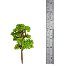 green banyan tree model 10pcs train layout garden scenery landscape tree model diorama miniatures architectural model TIML66