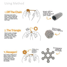 magnetic beads 5 mm 21 pieces magnetic beads magic balls diy puzzle spheres educational toy forchildren TIML66