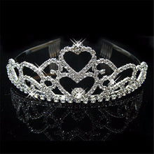 pretty women girls hair band headband bridal princess stunning crystal tiara wedding crown TIML66