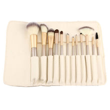 Pro Cosmetics Brushes Set Wood Material Stems Brush Horse Hair Makeup Foundation Powder Blush Eyeliner Brushe 12/18pcs PY2 TIML66