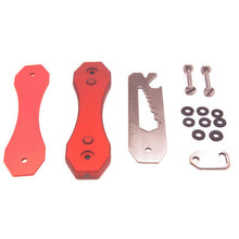 pro keychain clip key outdoor multi function organize up to 30 keys dual led lights built in bottle opener kits tool TIML66