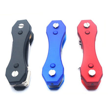pro keychain clip key outdoor multi function organize up to 30 keys dual led lights built in bottle opener kits tool TIML66