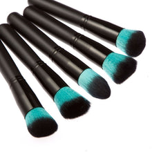 10pcss Makeup Brush Set Powder Foundation Brush Eyebrow Eyeshadow Cosmetic Tools Toiletry Kit forJFY66