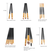 20pcs makeup brushes eyeshadow lip eyeliner facial makeup brush set foundation powder brushes with flannel bag TIML66