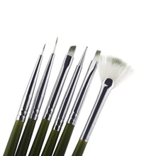 Professional 6Pcs Nail Art Design ainting Tool Pen Polish Brush Set Kit DIY Nail Tools TIML66 TIML66