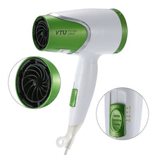 blow dryer with 1 nozzle 220v 1500w low noise cold wind electric portable foldable hair dryer styling tools TIML66