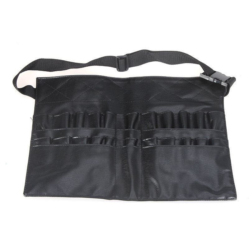 Professional Cosmetic Makeup Brush PVC Apron Bag Artist Belt Strap Professional Make up Bag Holder TIML66 TIML66