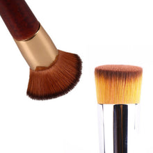 Professional Multi-Functional Oblique Head Cosmetics Blush Foundation Powder Brush brushes Makeup Brushes Set Kit LE2 TIML66