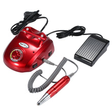 nail art salon manicure pedicure kit 220v electric nail drill file machine with emery rods and sand bits nail tools TIML66