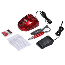 nail art salon manicure pedicure kit 220v electric nail drill file machine with emery rods and sand bits nail tools TIML66