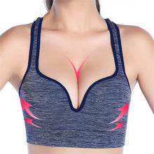 Sexy S Bra Push Up Bras For Shakeproof Fitness Bra Padded Raceback Tank Tops TIML66