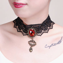 punk lace choker unique wide body chains women hollow out gothic necklace multilayerchain elegant party jewelry accessories TIML66