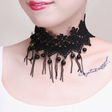 punk lace choker unique wide body chains women hollow out gothic necklace multilayerchain elegant party jewelry accessories TIML66