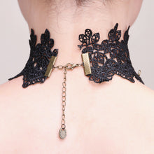 punk lace choker unique wide body chains women hollow out gothic necklace multilayerchain elegant party jewelry accessories TIML66