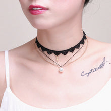 Retro Double Layers Chain Metal Ball Pendants Necklaces Women Vintage Collares Choker Statement Jewelry Accessory Collier  TIML66 TIML66