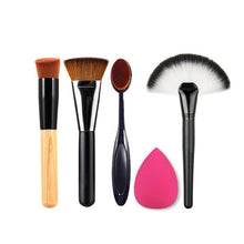 Rose Gold Powder Blush Brush Professional Make Up Brush Large Cosmetics Makeup Brushes Foundation Make Up Tool LY5 TIML66